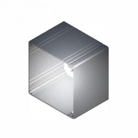 COPERCHIO PROFILO canalina alluminio 80x80