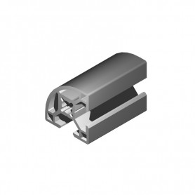 PROFILO serie 30 - cava 8 - 30x30 - RAGGIATO 2 CAVE -